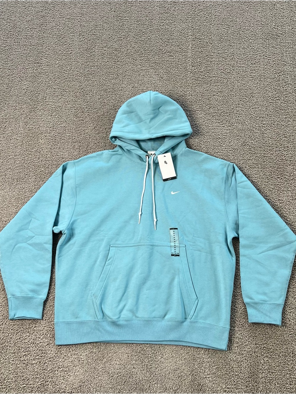 Nike Solo Swoosh Fleece Pullover Hoodie Men’s Size XL